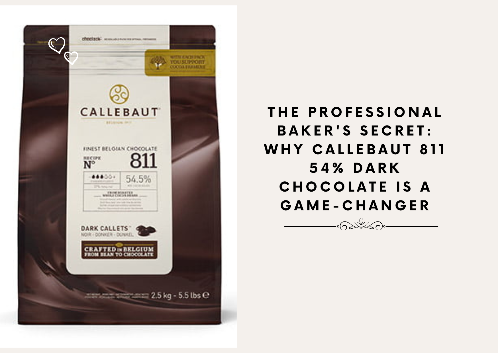 The Professional Baker's Secret: Why Callebaut 811 54% Dark Chocolate Is a Game-Changer?