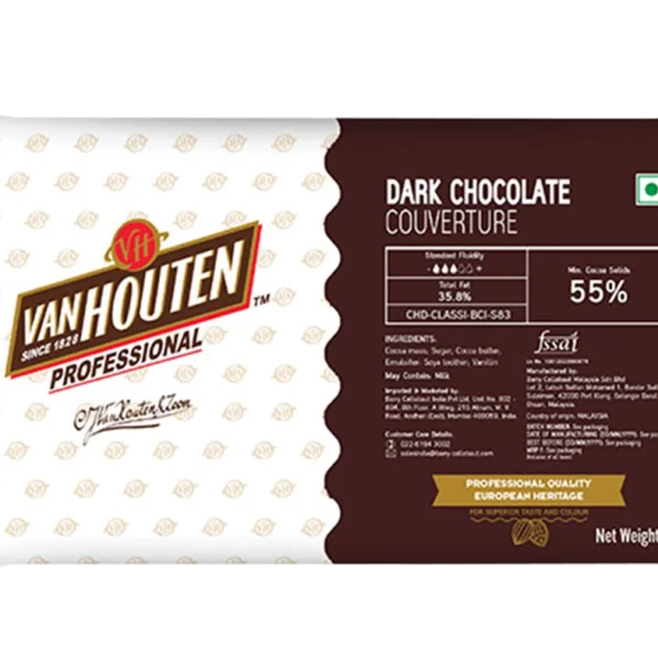 Dark Chocolate 55%/ Vanhouten / 1KG