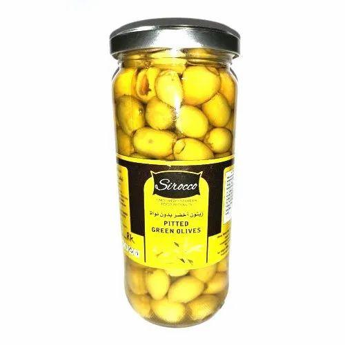 Green Pitted Olives /Sirocco/ 450gms