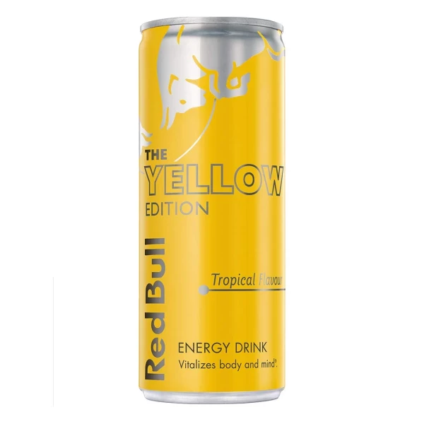 Red Bull 250ml Yellow RB231471