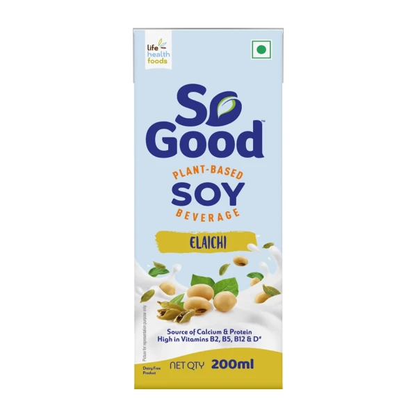 Soya Milk Elaichi / So Good / 200 ML