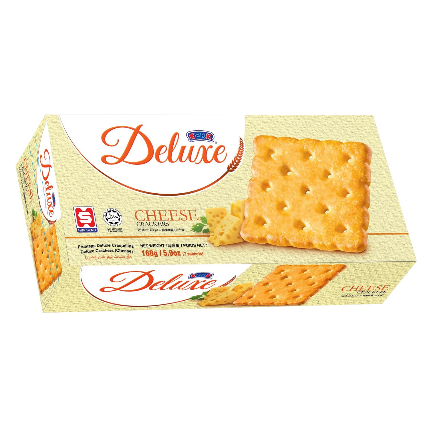 Cheese Crackers /Deluxe/ 168gms